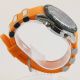 Herren Vive Armband Uhr Silikonband Orange Watch Analog Digital Quarz 103 Armbanduhren Bild 5