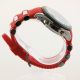 Herren Vive Armband Uhr Silikonband Rot Watch Analog Digital Quarz 105 Armbanduhren Bild 4