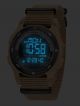 Khs Sentinel Digital Chronograph,  Kompass,  Digitaluhr,  Stoppuhr,  Alarm,  Natoband Armbanduhren Bild 1
