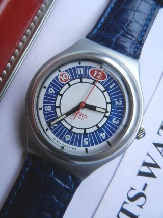 Swatch,  Irony Big,  Ygs1001 Preppi Blue,  Neu/new Bild