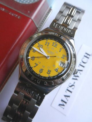 Swatch,  Irony Big,  Ygs409g Happy Joe Yellow Usa,  Neu/new Bild