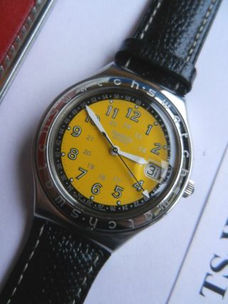 Swatch,  Irony Big,  Ygs409 Happy Joe Yellow,  Neu/new Bild