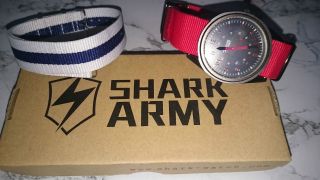 Shark Army Armbanduhr Mit Textilamband,  Wechselarmband Bild