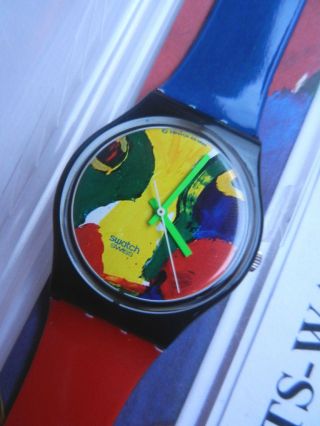 Swatch,  Gent,  Gb166 Temps Zero,  Artists,  Neu/new Bild