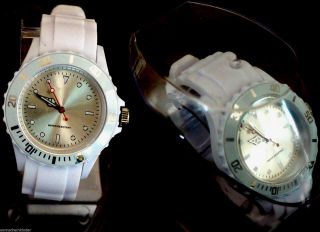 Hingucker Trendy Watch Weiß Armbanduhr Uhr Ovp Bild