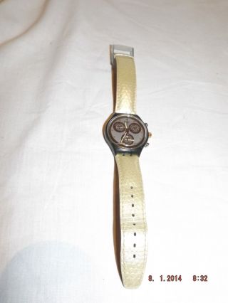 Swatch Uhr Chronograph 22 Jewels - Armbanduhr Uhr - 25 Bild