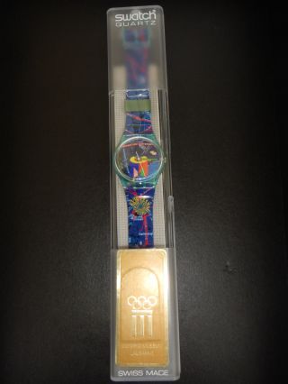 Swatch Watch Special - Olympic Lausanne Museum Gn161 Neu&ovp Selten Bild