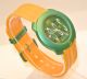 Benetton Armbanduhr - Unisex / Grün & Gelb / Quarz Armbanduhren Bild 2