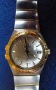 Omega Constellation 18k Gold Herren Armband Uhr Chronometer Neuwertig Top 3.  2010 Armbanduhren Bild 10