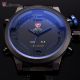 V Shark 3d Herrenuhr Digital Analog Quarzuhr Metall Armbanduhr Schwarz Blau Armbanduhren Bild 3