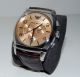 Emporio Armani Herrenuhr Ar0348 Uvp:299€ Chronograph Aus Leder Mit Datumsanzeige Armbanduhren Bild 3