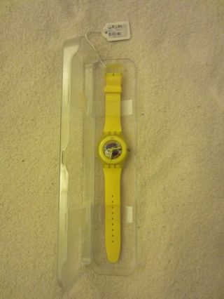 Swatch Uhr Gelb Bild