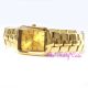 Armbanduhr Omax Klassiker Quadrat Gold Schweizer Epson Seiko Herren Hsk061 Armbanduhren Bild 11
