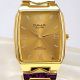 Omax Klassisch Designer Quadrat Gold Swiss Epson Seiko Movt Herren Uhr Hsj411 Armbanduhren Bild 4