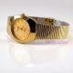 Omax Klassisch Wasserbeständig / Wasserfest Gold Pl Designer Stil Edelstahl Armbanduhren Bild 9