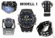Herrenuhr Digital,  Analog Uhr Armbanduhr Sport Watch Quarz Datum,  Tag,  Licht Armbanduhren Bild 8