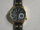 Jay Baxter - Xxl Herren Uhr Dualtimer Armbanduhr Echt Lederarmband - A2146 Armbanduhren Bild 1