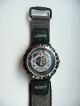 Swatch Scuba Squiggly 1994 Sdb104 Neues Klettband Armbanduhren Bild 2