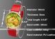 Pu Leder Weltkarte Armbanduhr Quartz Watch Quarzuhr Quartz Quarz Uhr Armband Uhr Armbanduhren Bild 2