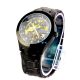 Elegante Herren Vive Automatik Armband Uhr Goldene Uhrwerk Schwarz Uvp 69€ Armbanduhren Bild 3