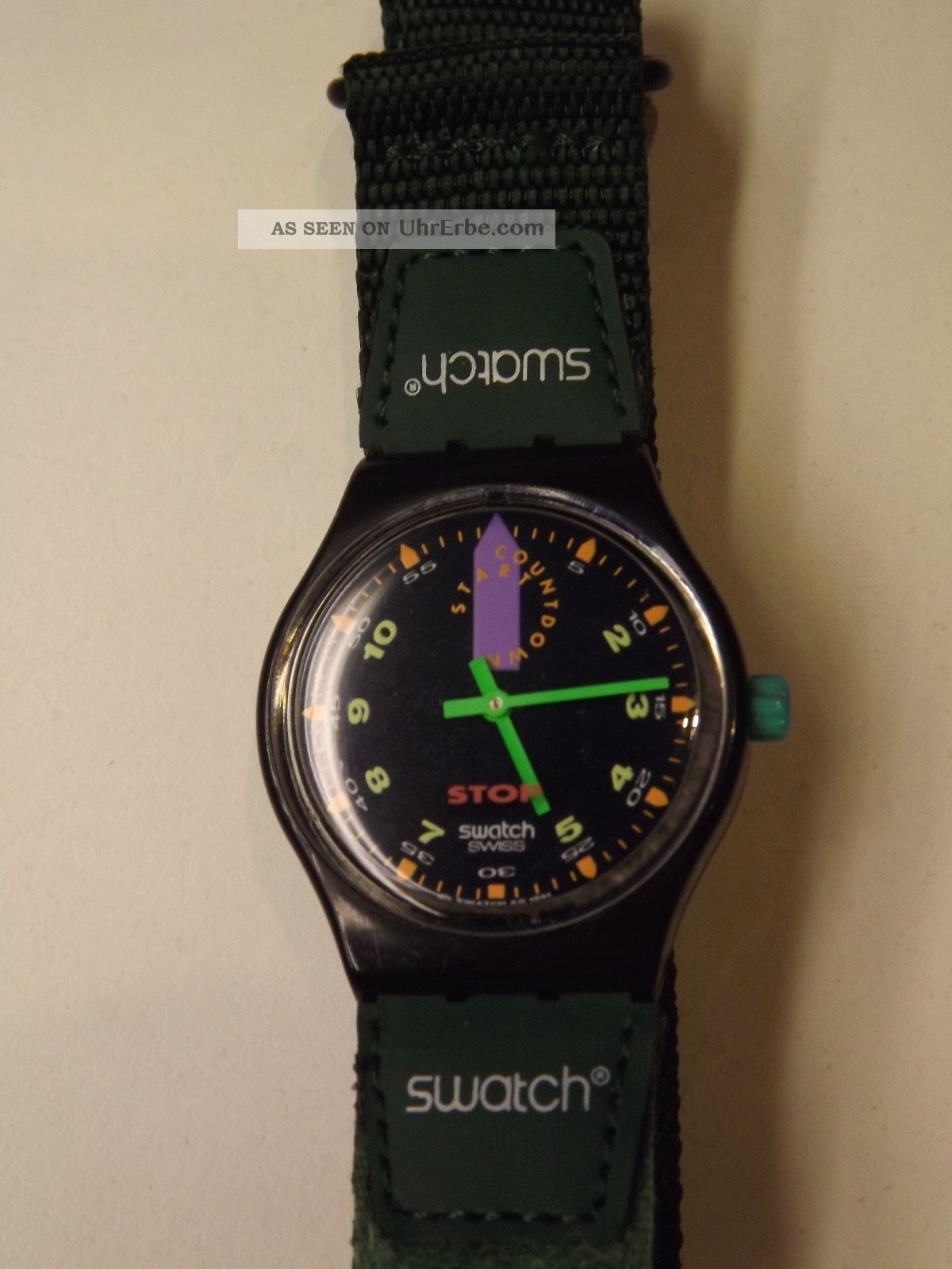 Armbanduhr Swatch - Stop Watch Jess Rush Ssb 100 Armbanduhren Bild