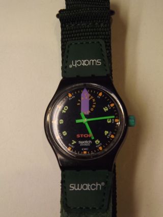 Armbanduhr Swatch - Stop Watch Jess Rush Ssb 100 Bild