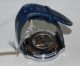 U&k Hau Automatic Armbanduhr Herrenuhr - Chrom Lederarmband Blau - Wie,  Ovp Armbanduhren Bild 3
