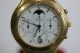 Eterna Airforce,  Herrenmodell,  Gelbgold,  Chronograph,  Mondphase Avs2704 Dif Rwt1 Armbanduhren Bild 1