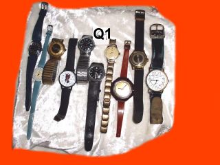 Q) Konvolut Armbanduhren,  Handaufzug,  Berg,  Kano - Co,  Etienne,  Kienzle,  Timex Usw. Bild