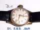D) Konvolut Armbanduhren,  Mechanisch,  E.  B.  S. ,  Centaur,  Ruhla,  Josi,  Alfex,  Emes Usw. Armbanduhren Bild 1