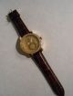Jay Baxter - Xxl Herren Uhr Armbanduhr Echt Lederarmband Gold Analog - A0927 Armbanduhren Bild 2