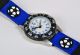 Regent Kinderarmbanduhr Fußball Blau Armbanduhr Mit Stoffband Uhr 7982.  42.  14 Armbanduhren Bild 2