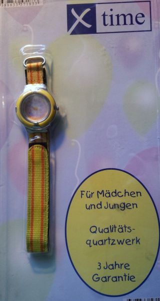 X Time Kinder Jungen Mädchen Armbanduhr Farbwahl Quarz Uhr Pe357 Bild