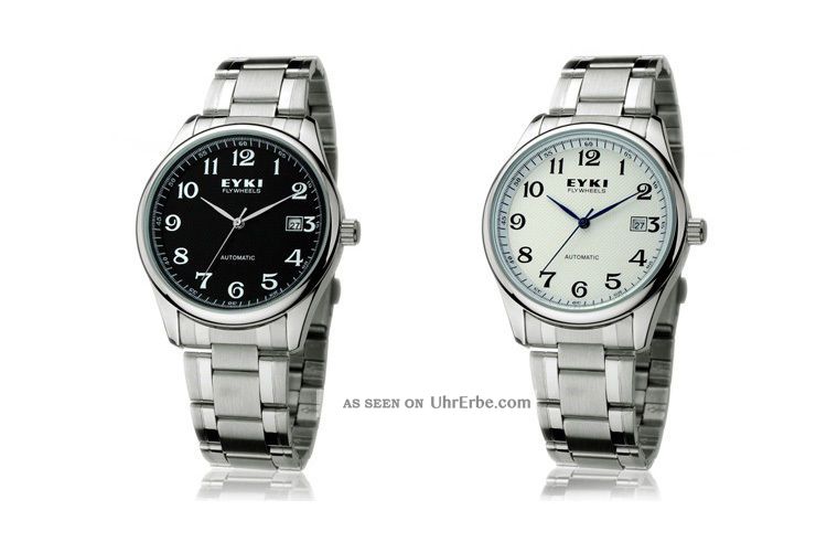 Eyki Automatik Meschanisch Armbanduhr Herrenuhr Uhr Datum Wasserdicht Efl8500 Armbanduhren Bild