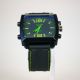 Herren Vive Armbanduhr Hochwertig Schwarz Grün Watch Uhr Weihnachtsgeschenk Armbanduhren Bild 2