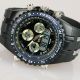 Herren Vive Armband Uhr Hartplastik Schwarz Watch Analog Digital Quarz Armbanduhren Bild 1