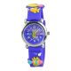 Kinderuhr,  Blau Meereswelt,  3d Kautschukband Armbanduhren Bild 1