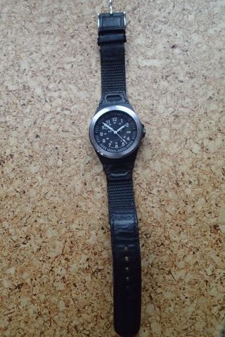 T - Swiss Made - T H3 Tritium Uhr Armbanduhr Militäruhr Mb - Micro - Tec 30m Waterresist Bild