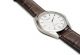 Elegante Eichmüller Titan Damenuhr Braunes Lederband Schlichte Eleganz Armbanduhren Bild 1