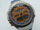S E I K O Giugiaro Macchina Sportiva H021 - 8030 World Time Mit Rechnung Armbanduhren Bild 2