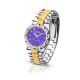 B - Ware,  AuffÄllige Damen Armbanduhr,  Silber,  Gold,  Stahl,  Strass,  Top Uhren Armbanduhren Bild 2