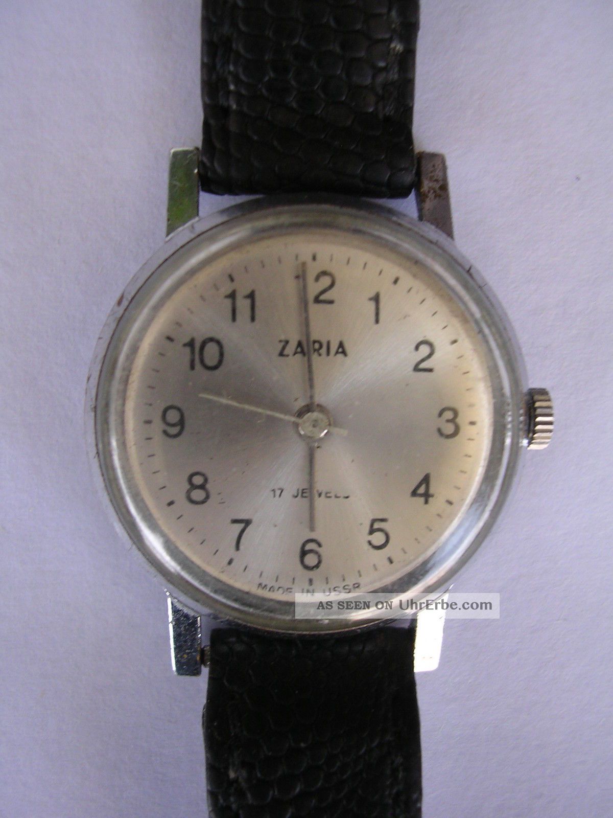 Russische Uhr Handaufzug Vintage Damenruhr Zaria Dau Cccp Armbanduhren Bild