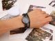 Fashion Quarz Damen Analog Armbanduhr Grün Leder Uhr Damenuhr Uhren Armbanduhren Bild 2