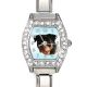 Auswahl Hunde Motiv Uhren In Strass Für Damen Und Mädchen N - Y Armbanduhren Bild 10