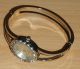 Silberfarbene Damenuhr Armbanduhr Mit Strass Steinchen Von Yves Rocher Quartz Armbanduhren Bild 1