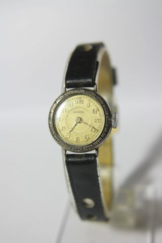 Sehr Seltenere Wempe 800er Silber Damenuhr Ca.  30/40 Jahre? Bild