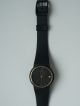 Elegante Schwarze Damen Uhr - Swiss Made Armbanduhren Bild 2