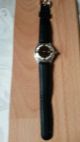 Anker De Luxe,  21 Rubis,  Vintage,  Armbanduhr,  Datum,  Lederarmband,  Handaufzug Armbanduhren Bild 1