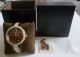Micheal Kors Mk Armbanduhr Damenuhr Uhr Gold Neuwertig Horn Mk 5058 Braun Armbanduhren Bild 1