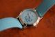 S.  Oliver Damen/mädchen Uhr Leder Hellblau Mit Schmetterling Armbanduhren Bild 5